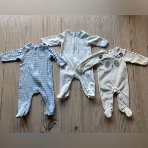 Baby Boy Bear Footie Set! Little Me and Sterling Baby, 3M